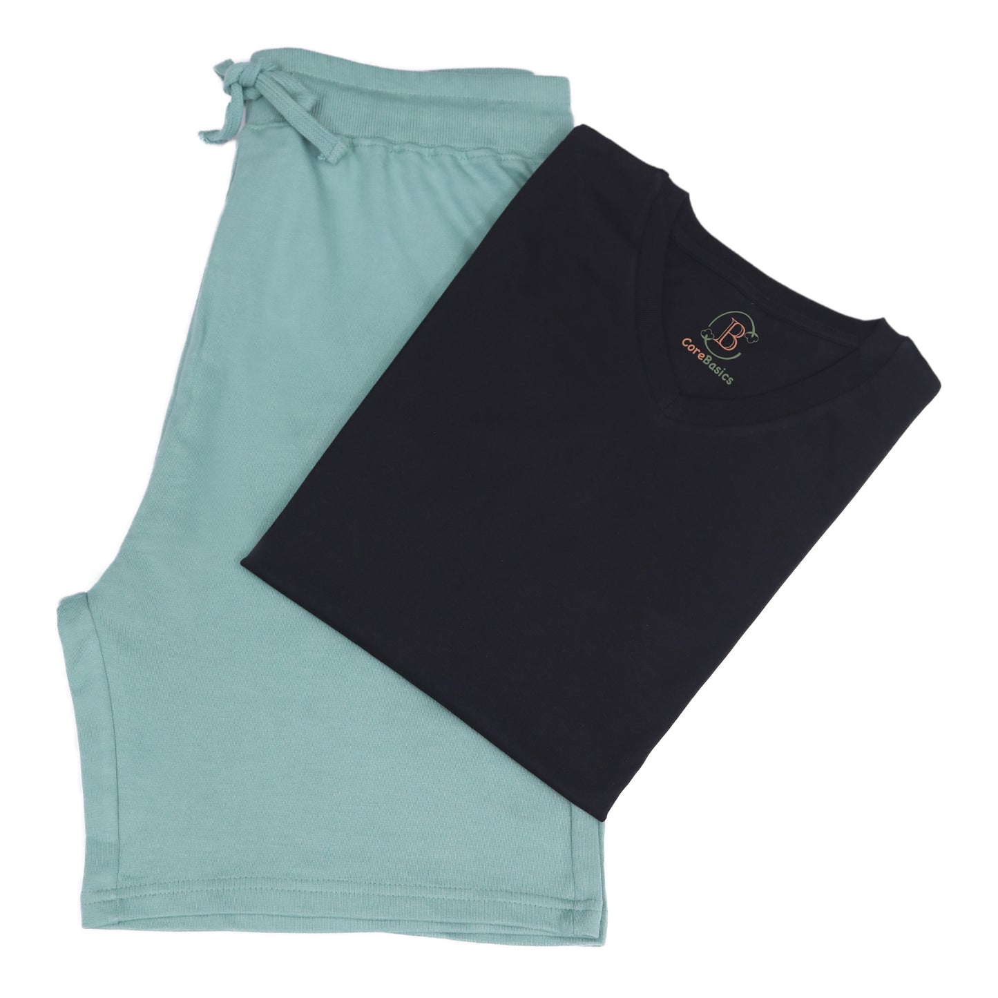 Relaxed V.Neck - Black