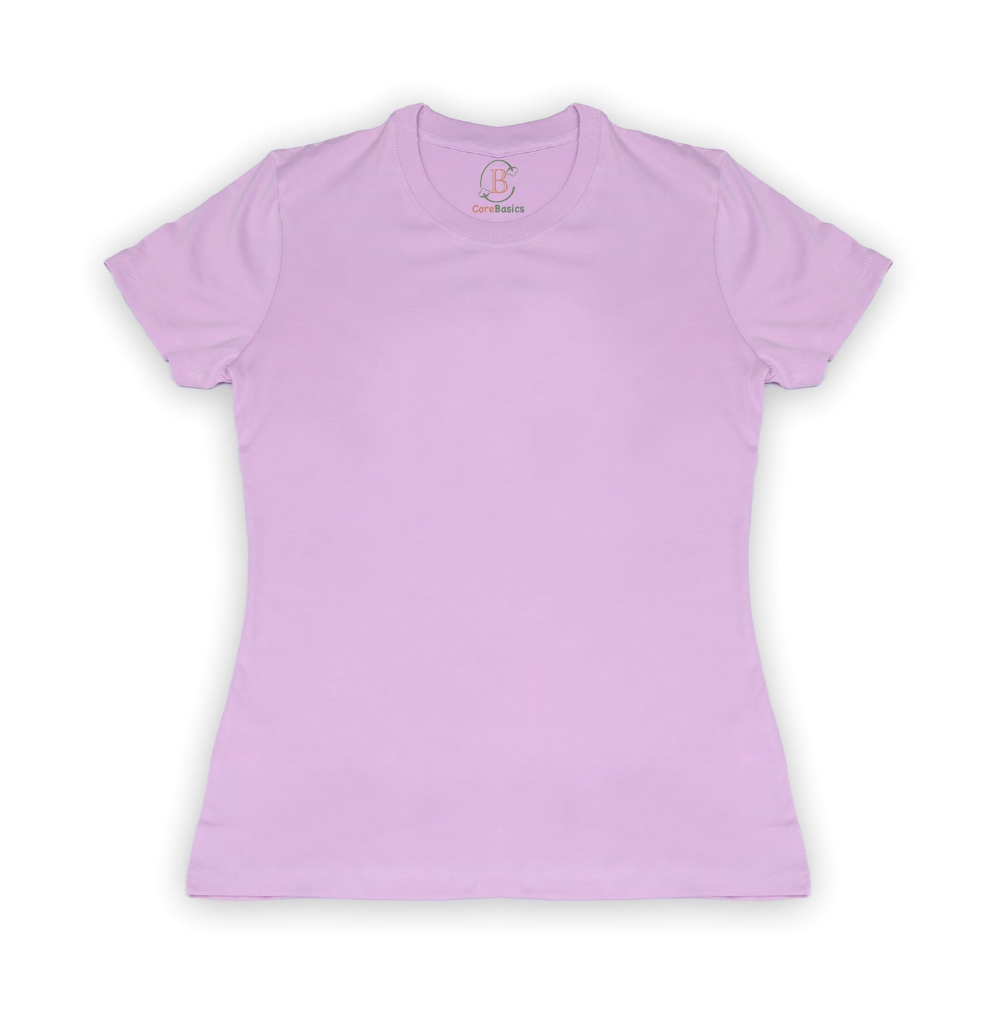 Women Cotton Tee - Light Purple