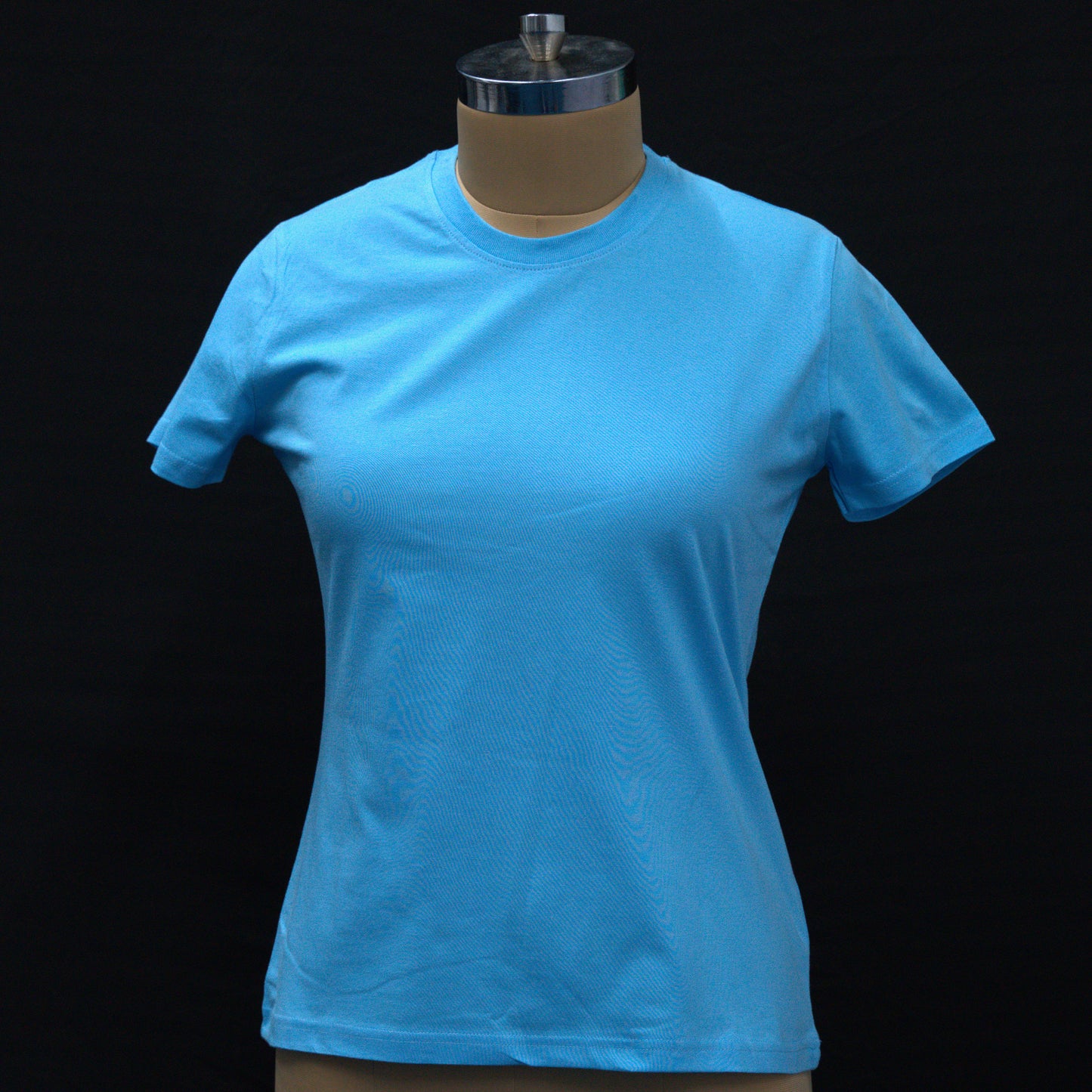 Women Cotton Tee - Ocean Blue