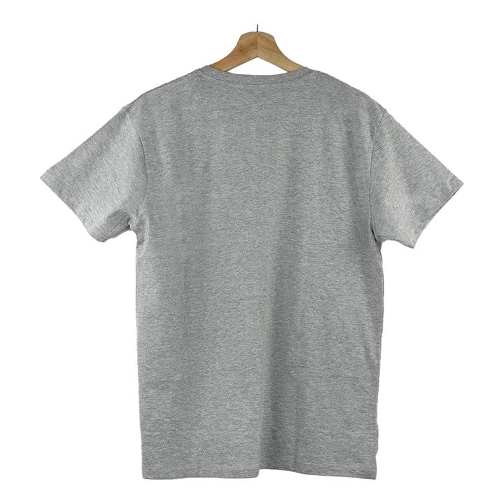 Relaxed V-Neck-Grey Heather