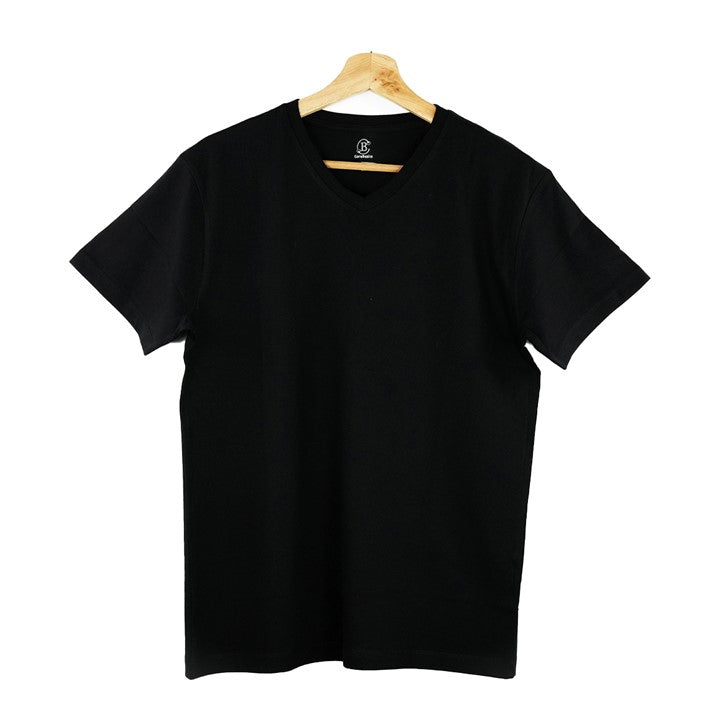 Relaxed V.Neck - Black