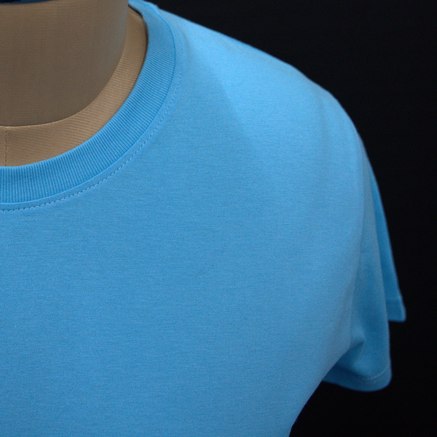 Women Cotton Tee - Ocean Blue