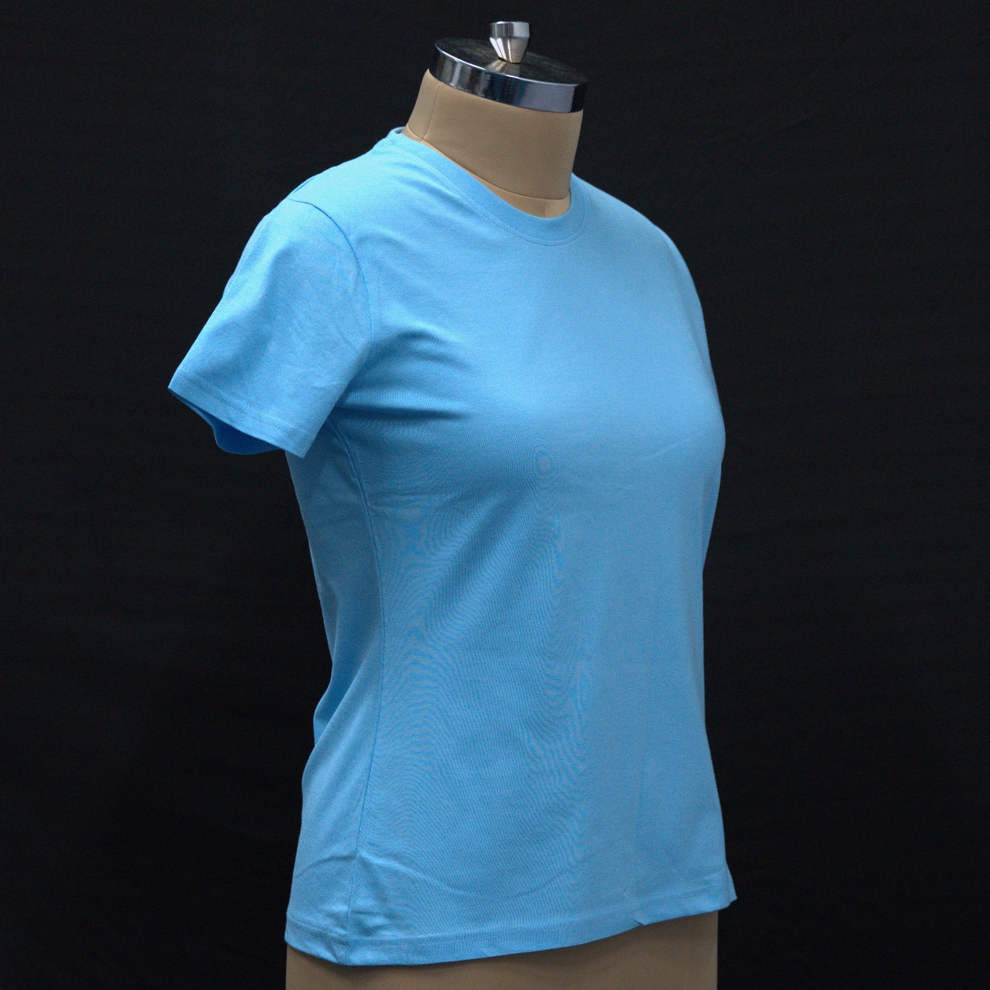 Women Cotton Tee - Ocean Blue