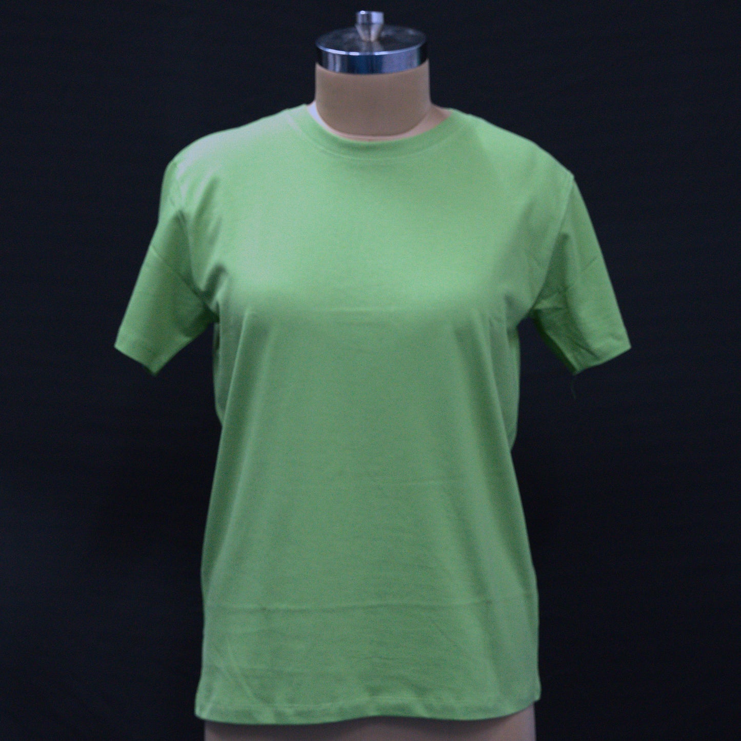 Relaxed Unisex Cotton Tee - Kiwi Green
