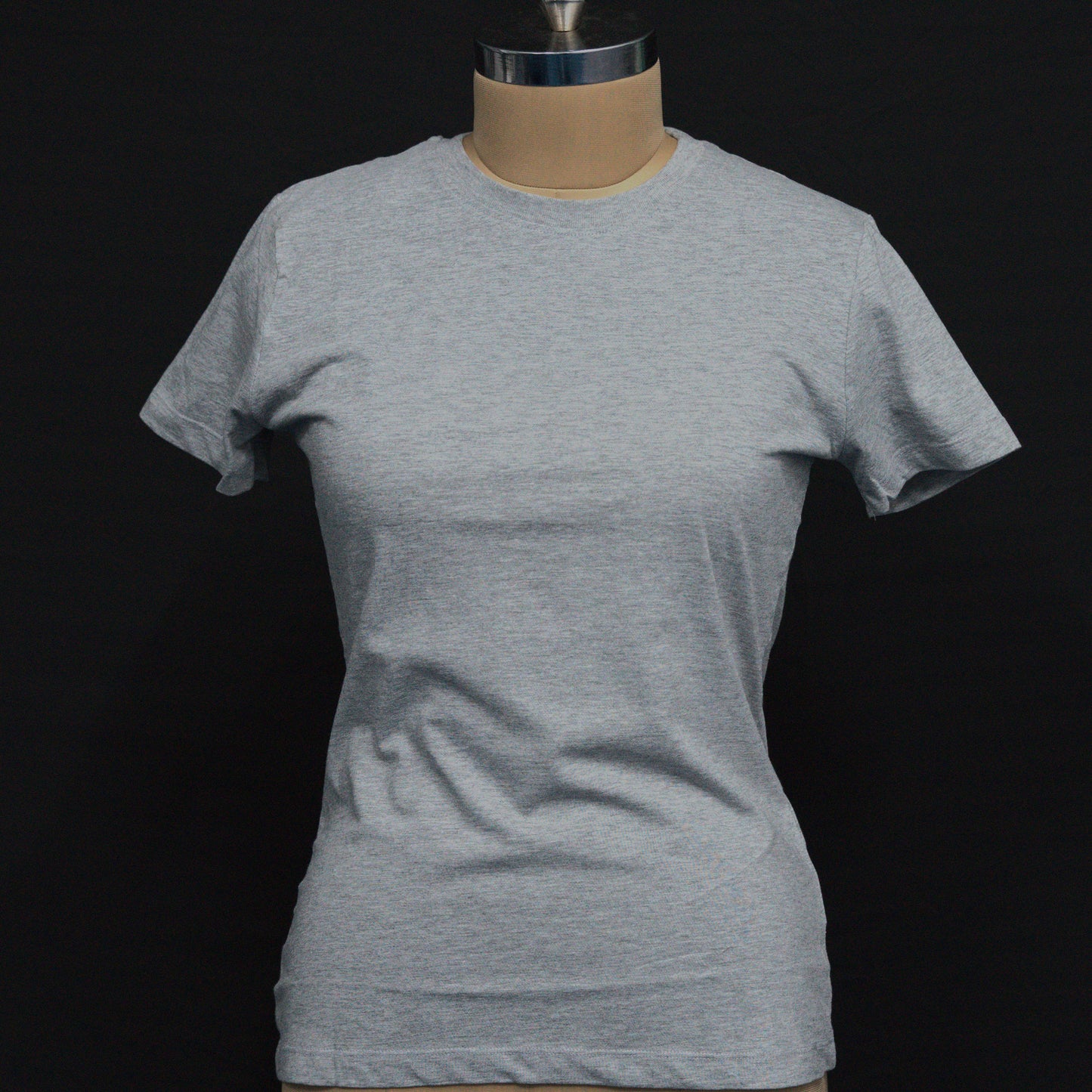 Women Cotton Tee - Grey Heather