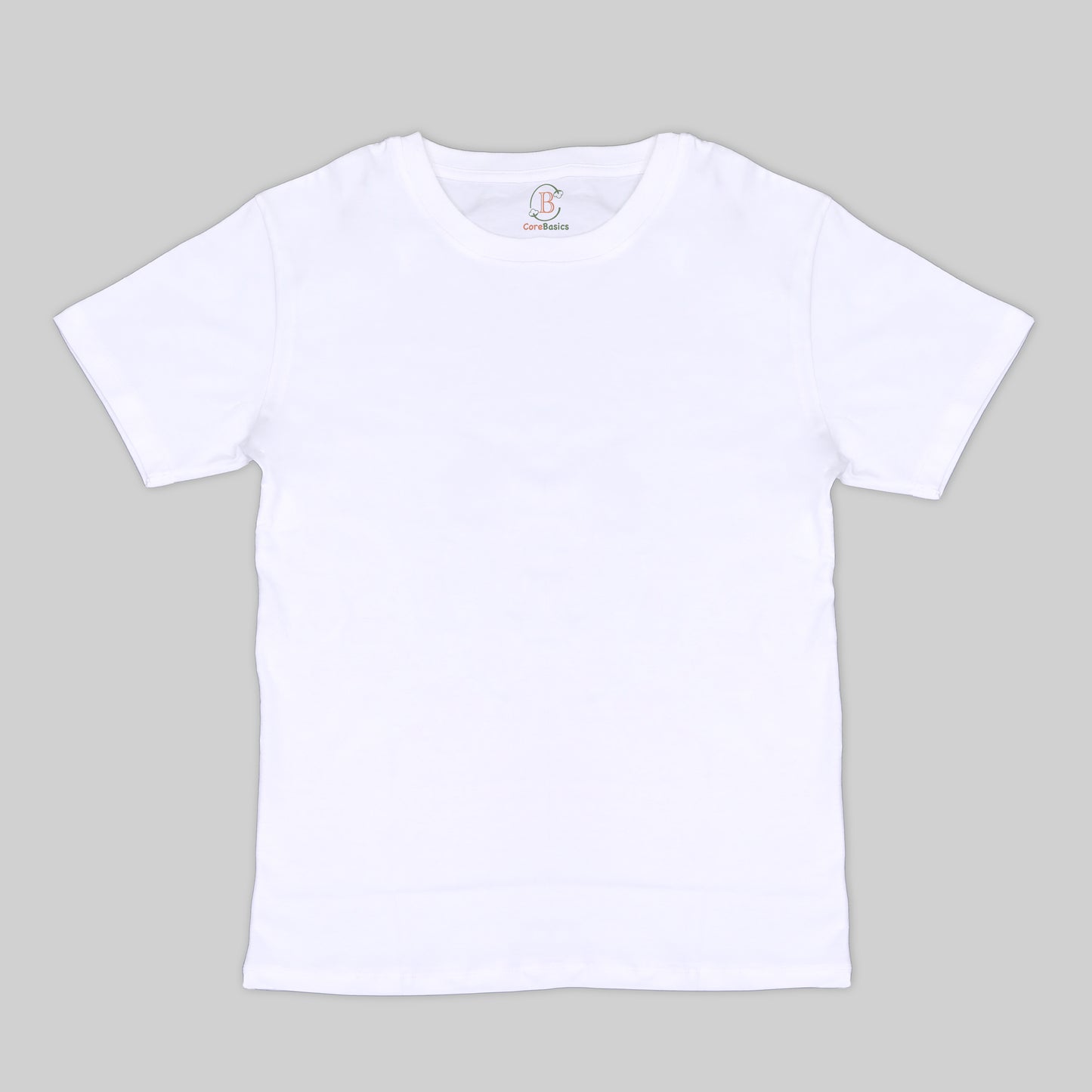 Relaxed Unisex Cotton Tee - White