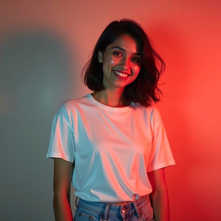 Relaxed Unisex Cotton Tee - White